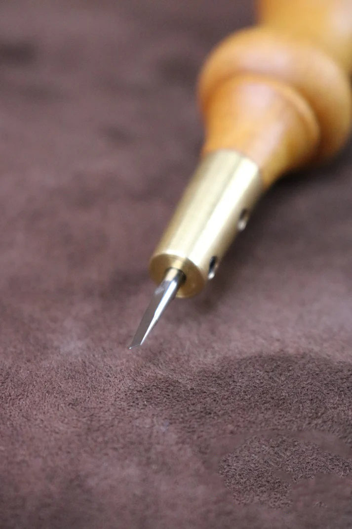 Fransız Uçlu Deri Biz | El Dikişi ve Hassas Deri Delme Aleti