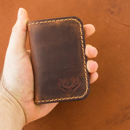 El Yapımı Hakiki Deri Cüzdan - Endure