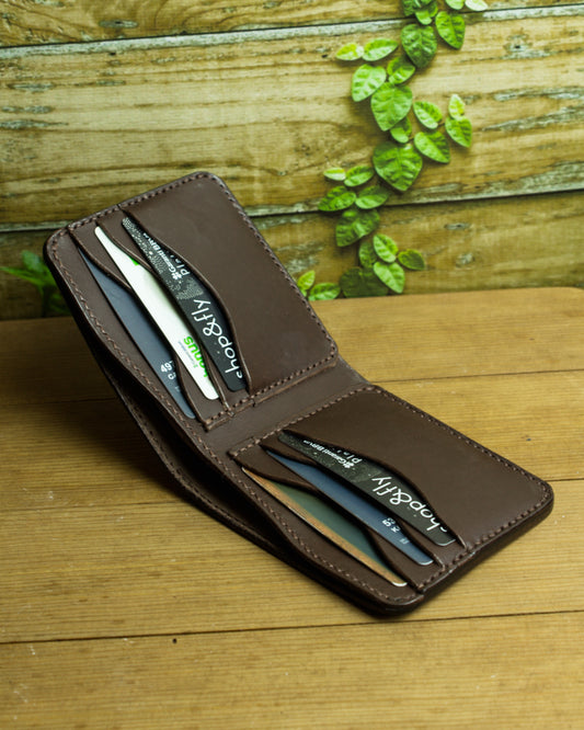 Oak – El Yapımı Hakiki Latigo Deri Cüzdan