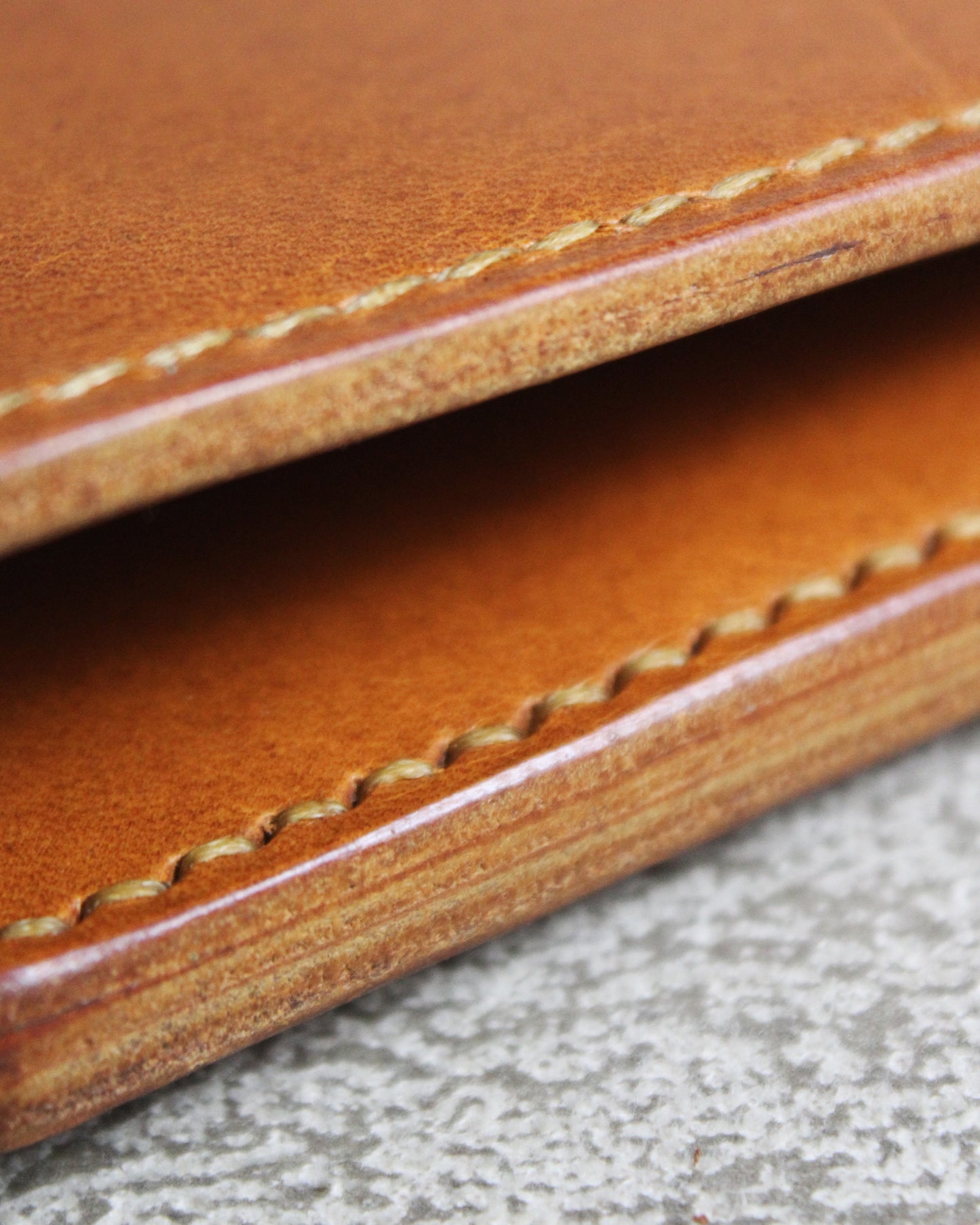 El Yapımı Hakiki Deri Uzun Cüzdan – Full Vegetal