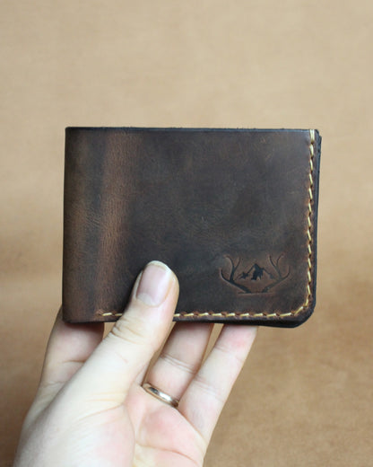 El Yapımı Hakiki Deri Cüzdan - Castle