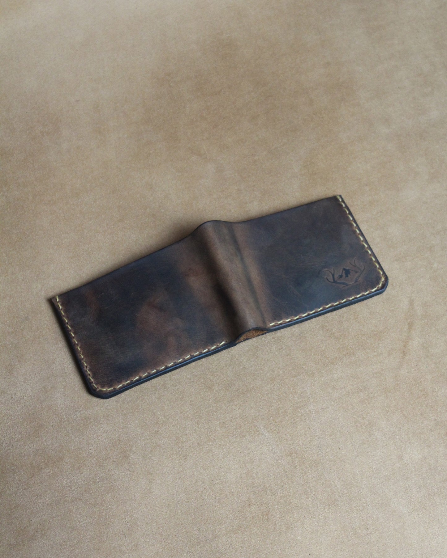 El Yapımı Hakiki Deri Cüzdan - Castle