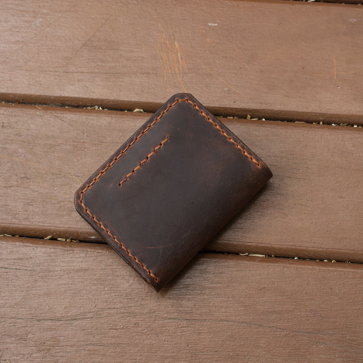 El Yapımı Hakiki Deri Cüzdan - Chimera