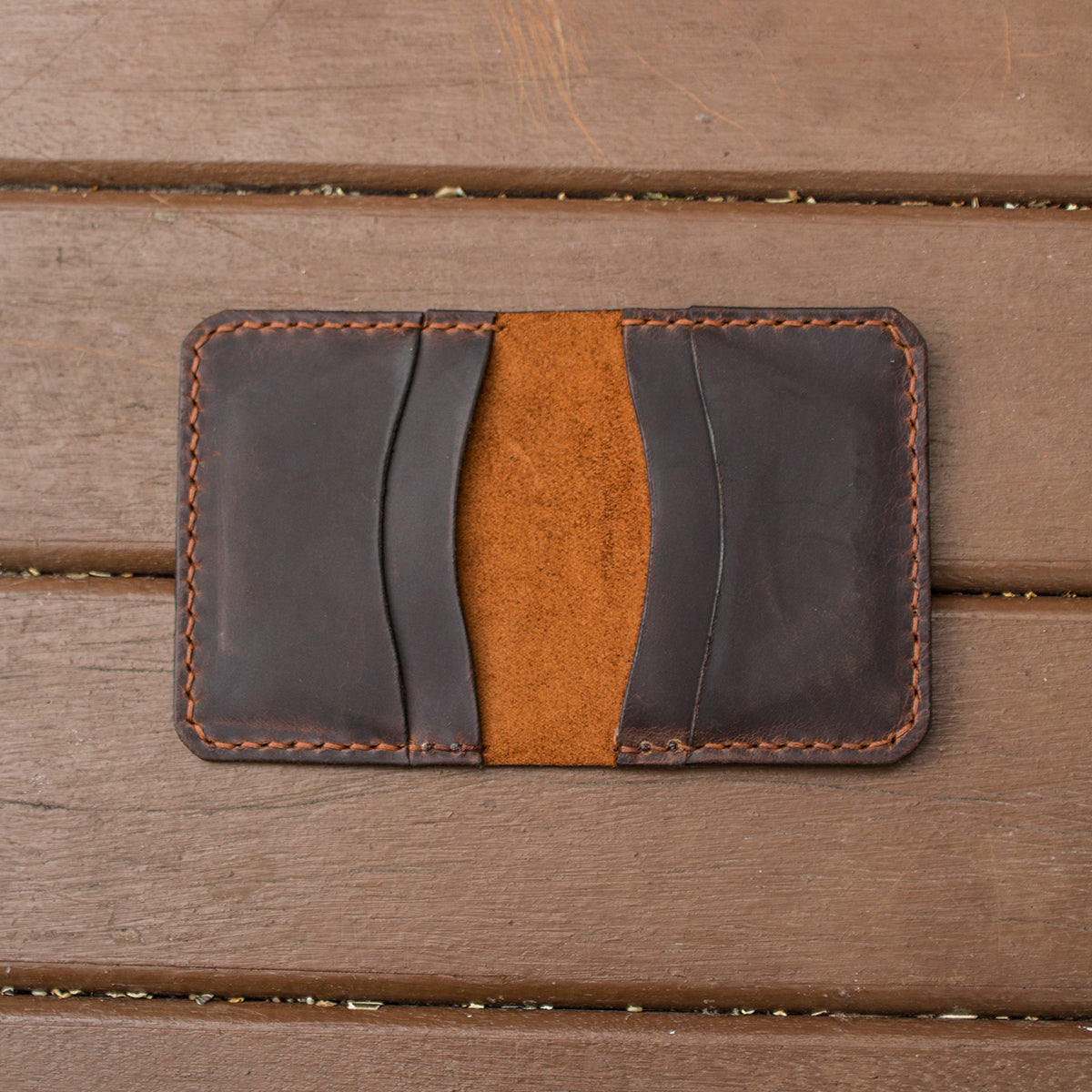 El Yapımı Hakiki Deri Cüzdan - Chimera