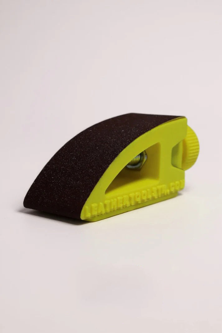 Deri Kenar Zımpara Takozu | Deri Kenar Düzeltme ve Pürüzsüzleştirme Aleti