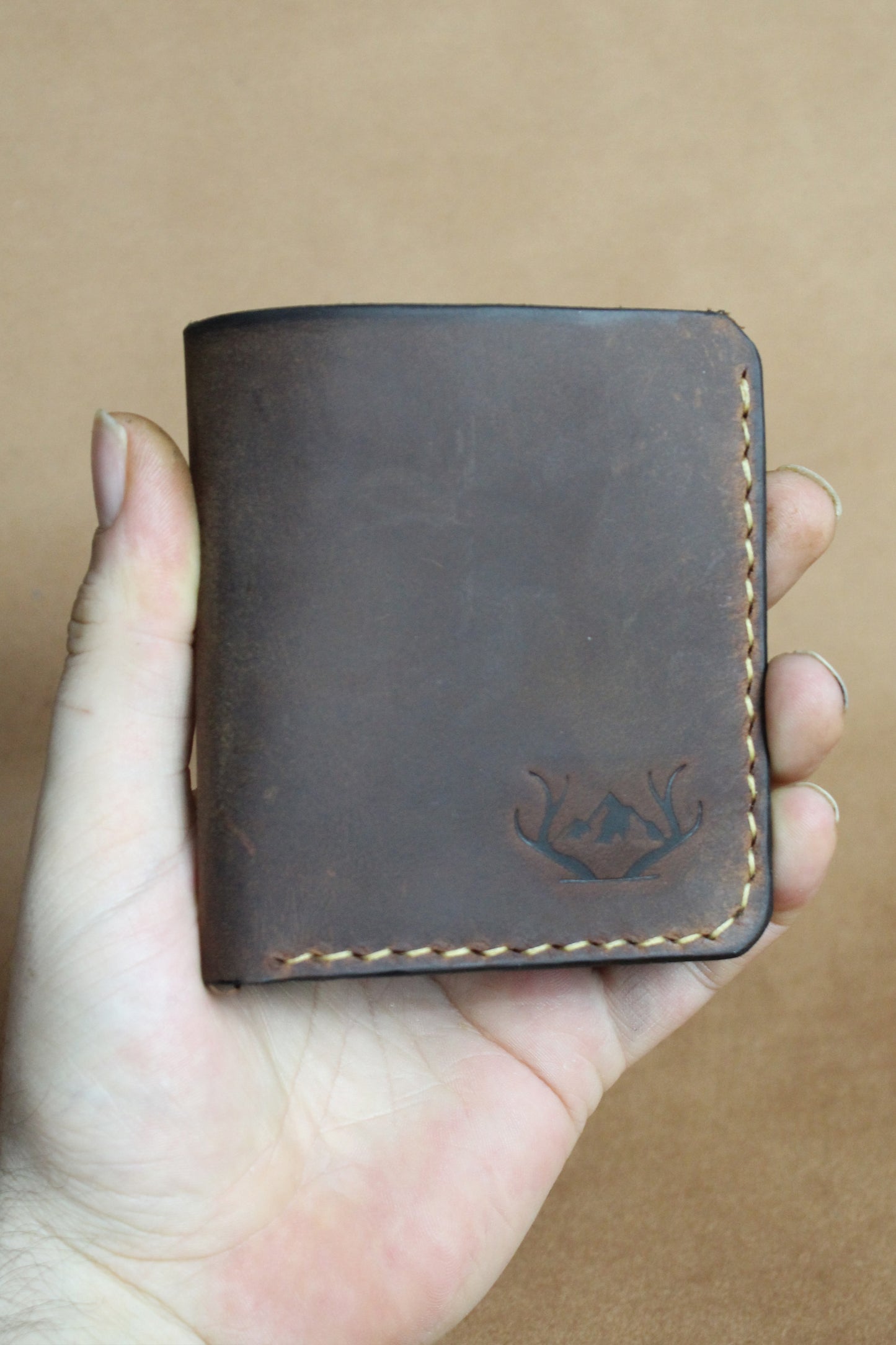 El Yapımı Hakiki Deri Cüzdan - Era