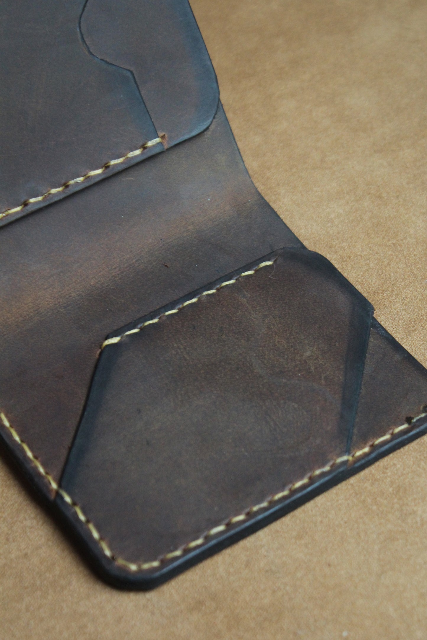 El Yapımı Hakiki Deri Cüzdan - Era