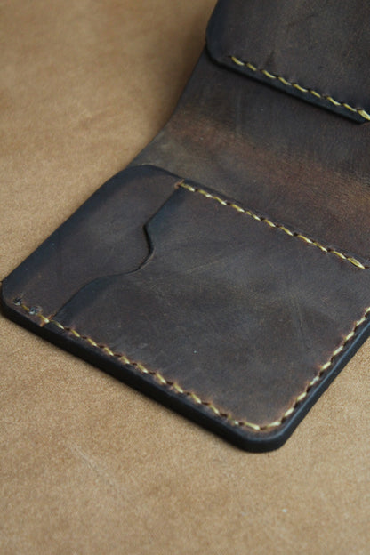 El Yapımı Hakiki Deri Cüzdan - Era