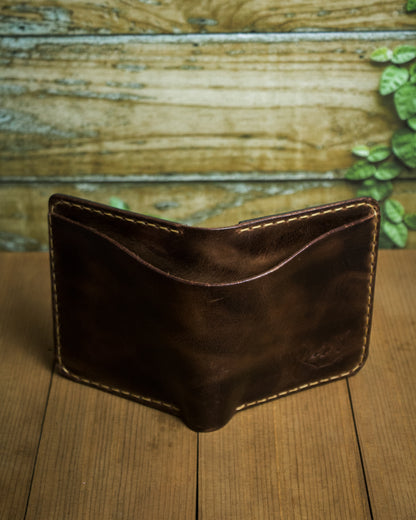 El Yapımı Hakiki Deri Cüzdan – Fade