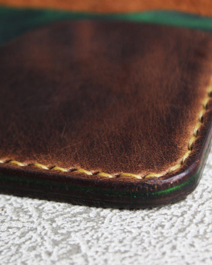 El Yapımı Hakiki Deri Cüzdan – Fade