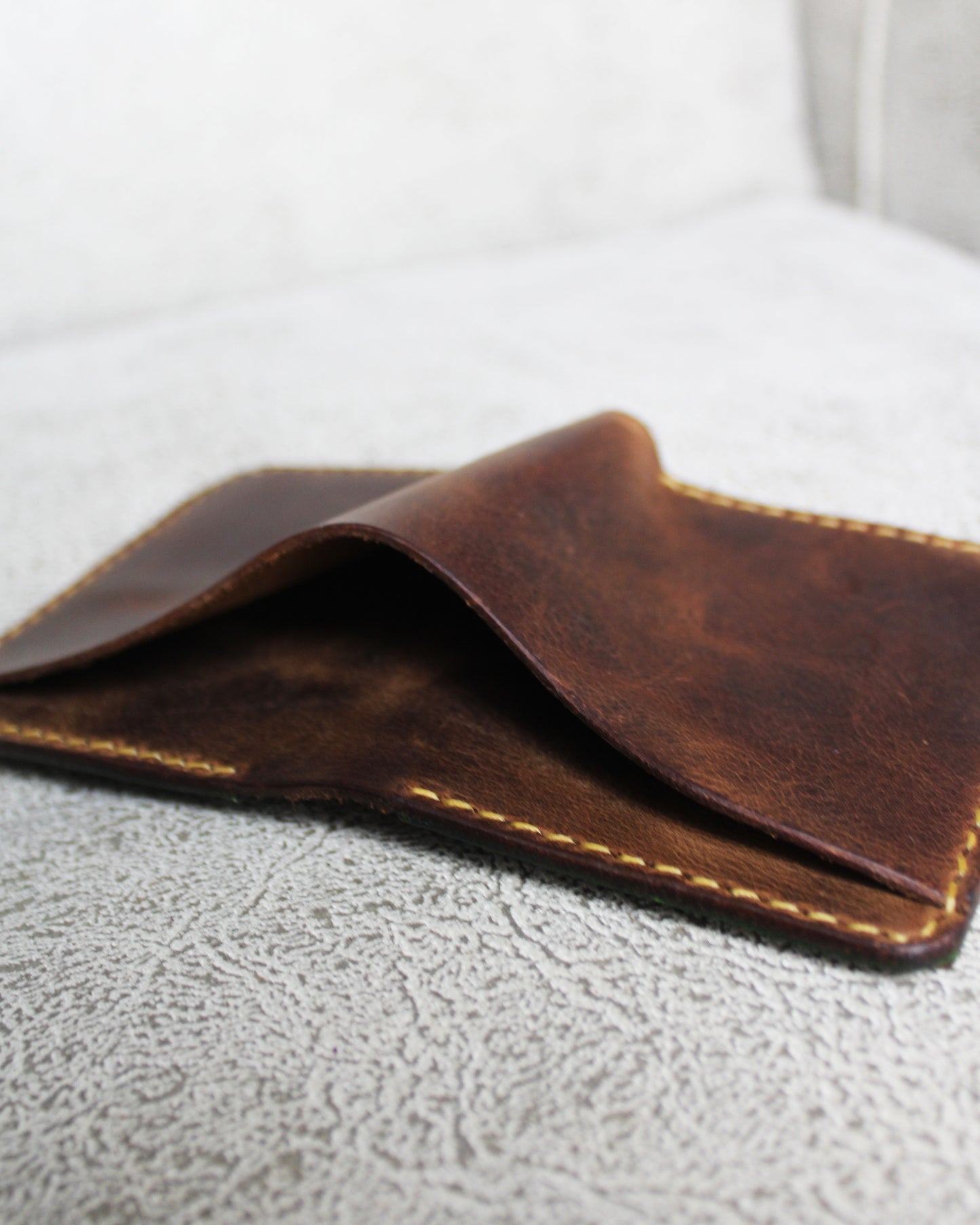 El Yapımı Hakiki Deri Cüzdan – Fade