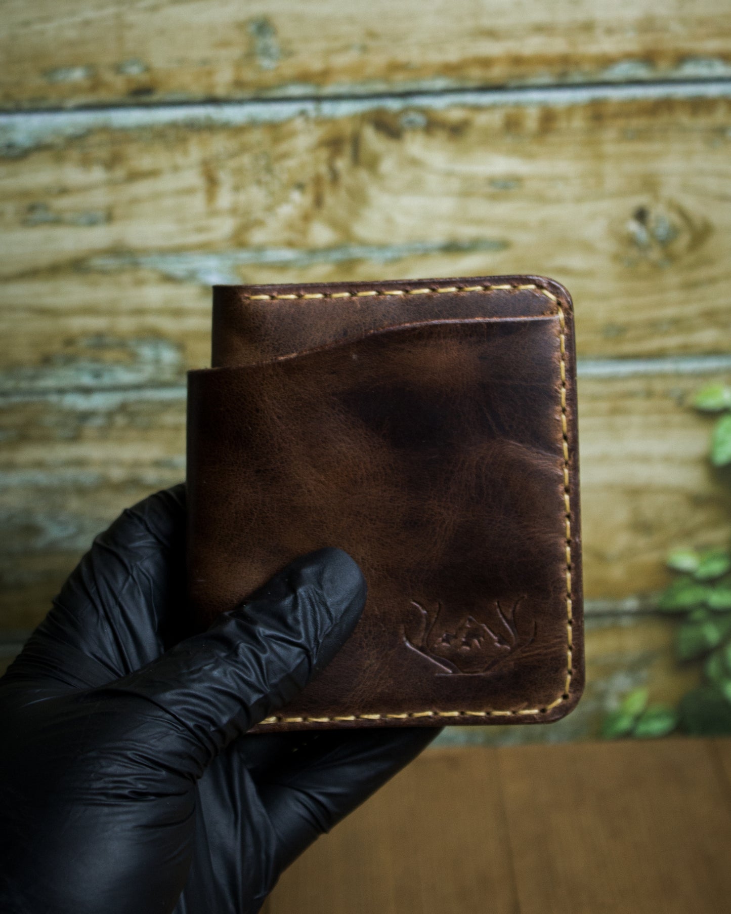 El Yapımı Hakiki Deri Cüzdan – Fade