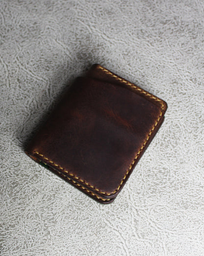 El Yapımı Hakiki Deri Cüzdan – Fade