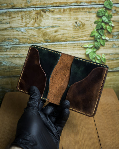 El Yapımı Hakiki Deri Cüzdan – Fade