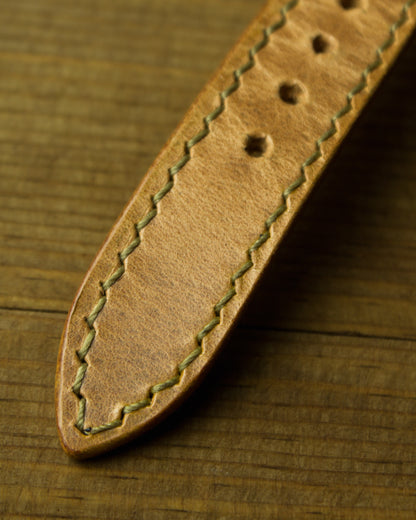 El Yapımı Hakiki Deri Saat Kayışı – Naga