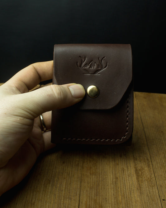 El Yapımı Hakiki Deri Cüzdan Rawfold - Latigo Kahve