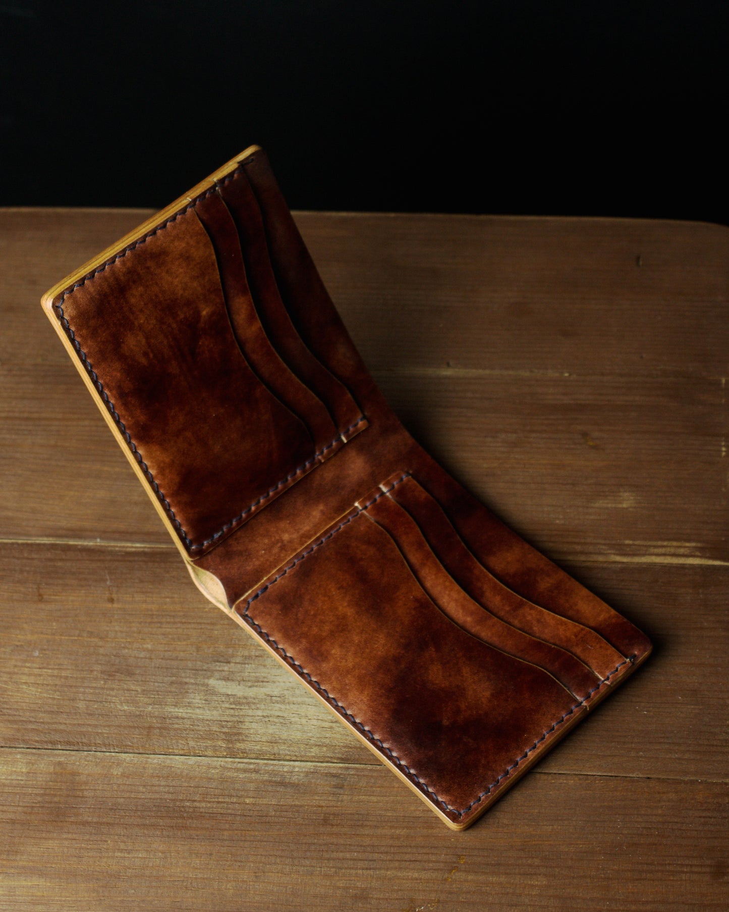 El Yapımı Shell Cordovan Deri Cüzdan No:7 – Rocado Museum Serisi