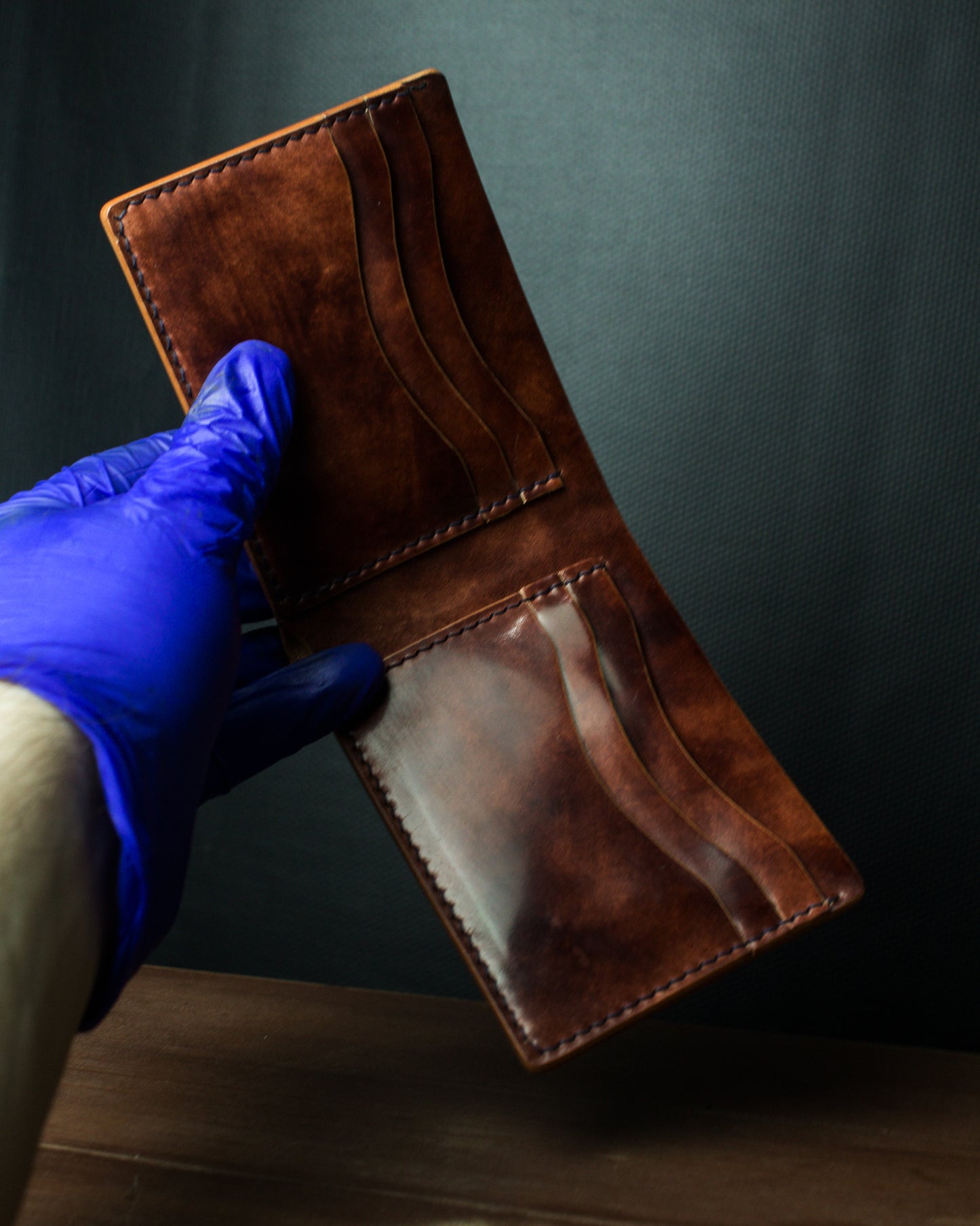 El Yapımı Shell Cordovan Deri Cüzdan No:7 – Rocado Museum Serisi