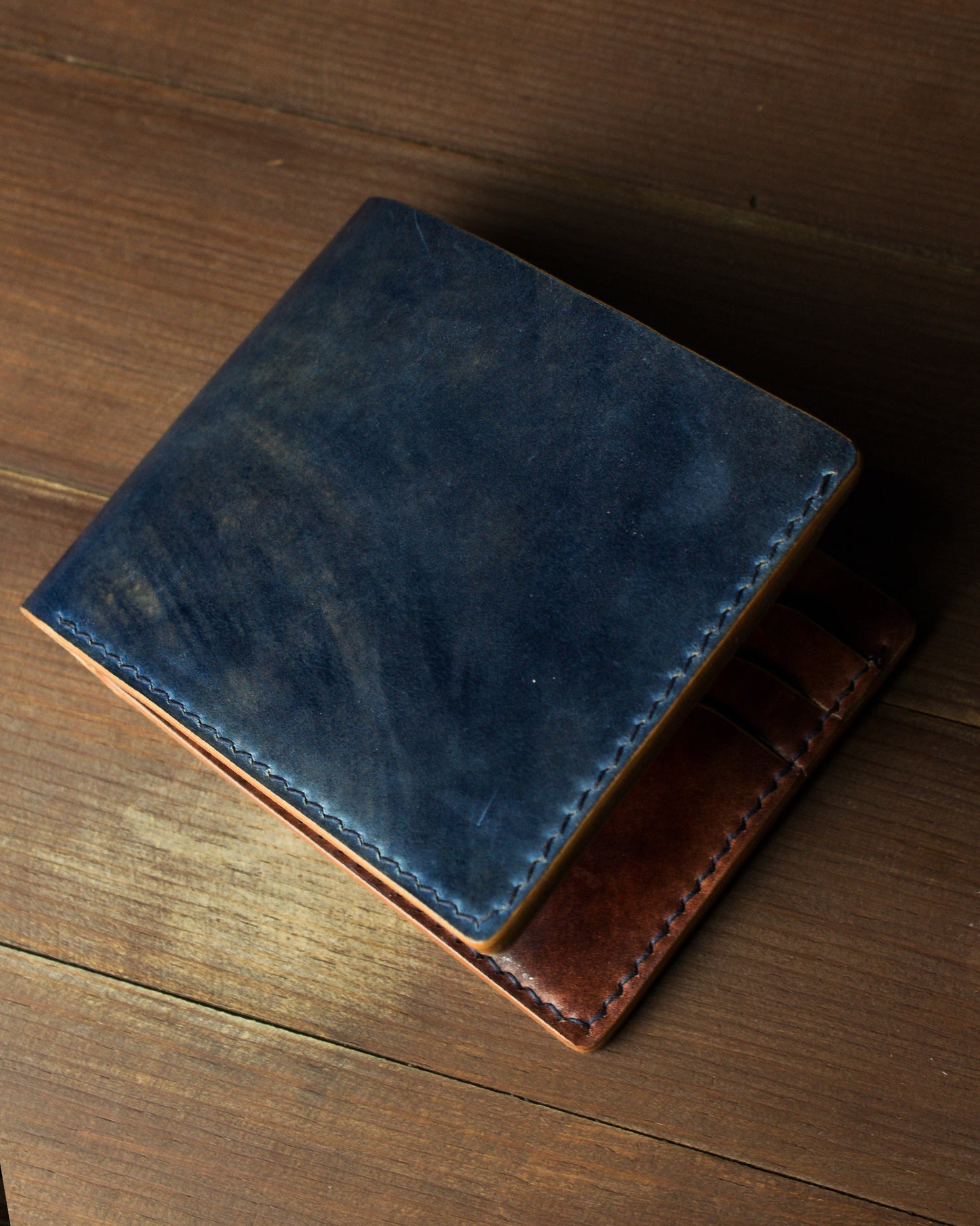 El Yapımı Shell Cordovan Deri Cüzdan No:7 – Rocado Museum Serisi