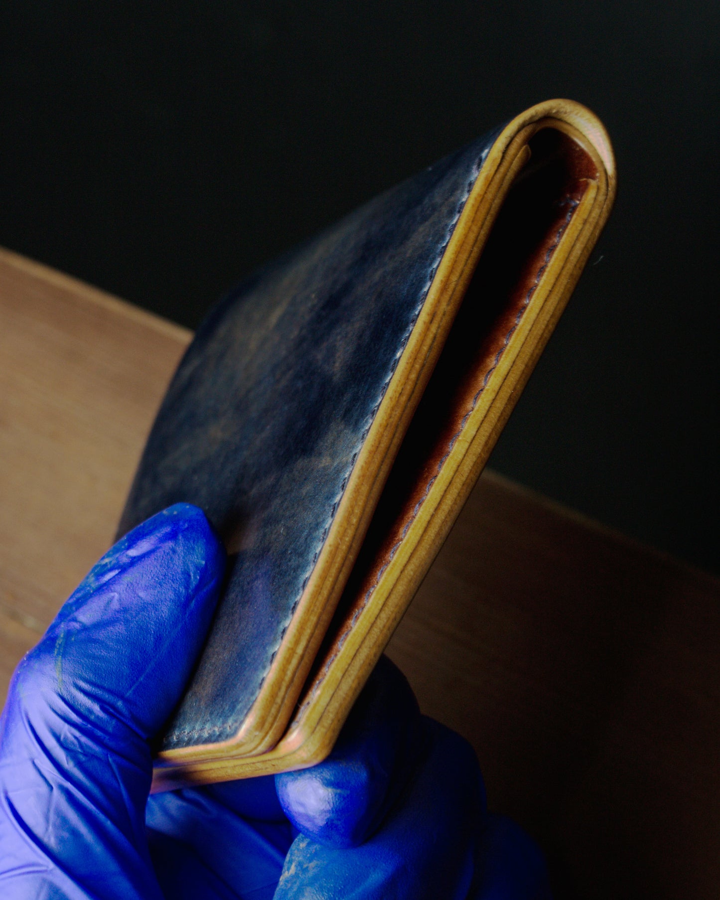 El Yapımı Shell Cordovan Deri Cüzdan No:7 – Rocado Museum Serisi