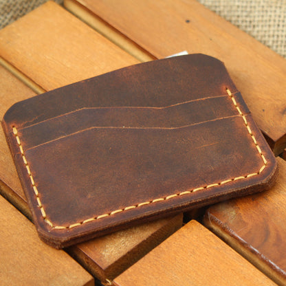 5 Bölmeli Klasik Deri Kartlık - Wild